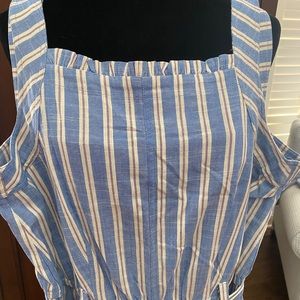 CeCe Cotton linen jumpsuit - size 8